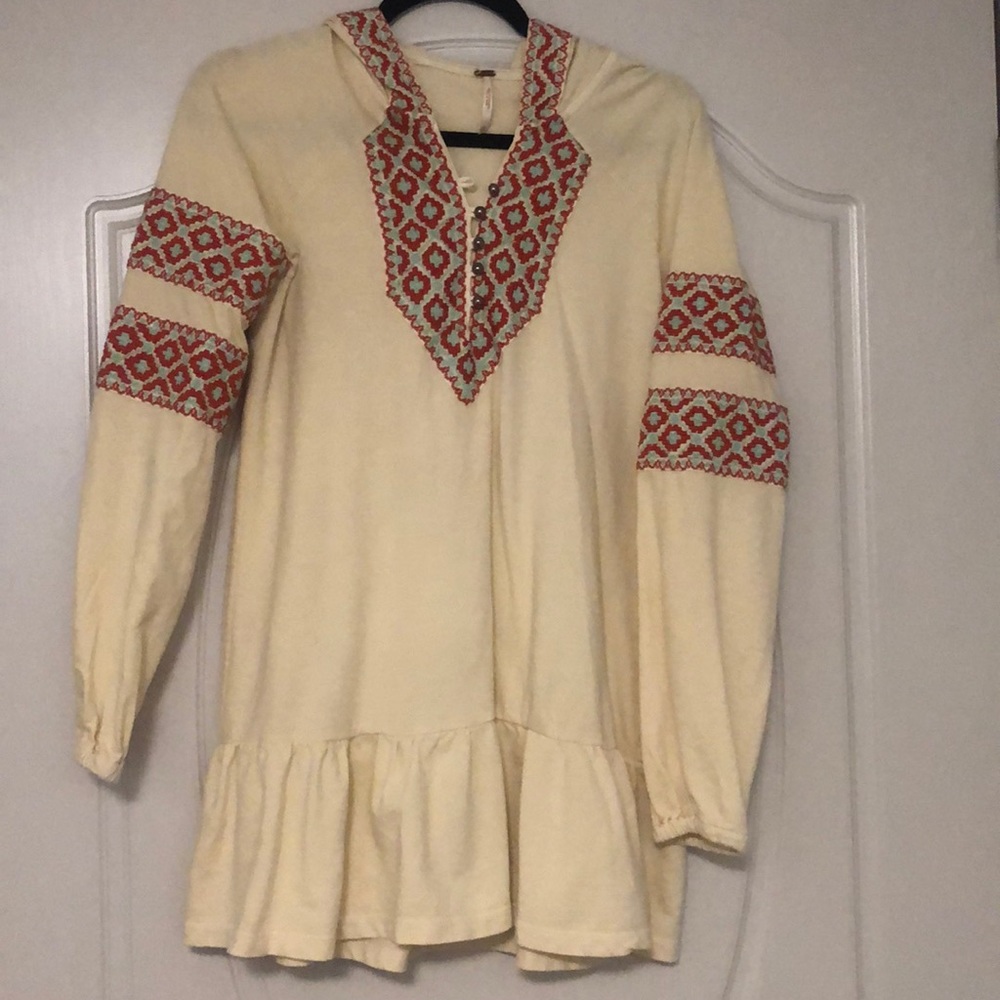 FREE PEOPLE hoodie tunic